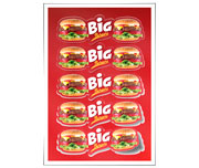 ADESIVO PAPEL - 80g | 4X0 - 10 unidades | ADPMC10