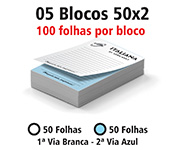BLOCO APERGAMINHADO - 75g | 1X0 - 500 unidades | AP27517