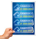 ADESIVO VINIL TRANSPARENTE - 120g | 4X0 - 50 unidades | AT0502