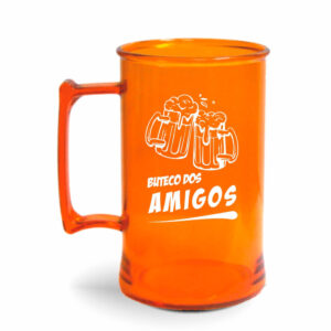 CANECA DE CHOPP DE 300ML DE COR TRANSPARENTE - 10g | 1X0 - 50 unidades | BAUER0025
