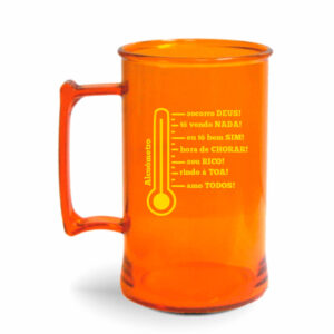 CANECA DE CHOPP DE 300ML DE COR TRANSPARENTE - 10g | 1X0 - 500 unidades | BAUER0028