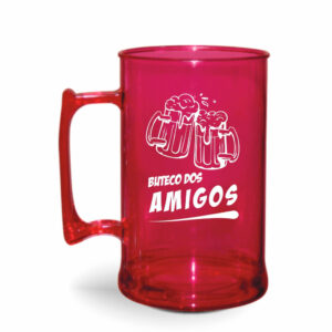 CANECA DE CHOPP DE 300ML DE COR TRANSPARENTE - 10g | 1X0 - 50 unidades | BAUER0031