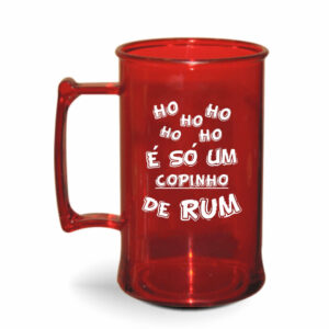 CANECA DE CHOPP DE 300ML DE COR TRANSPARENTE - 10g | 1X0 - 50 unidades | BAUER0043