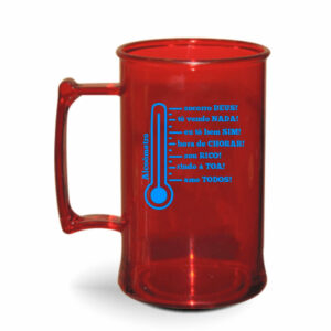 CANECA DE CHOPP DE 300ML DE COR TRANSPARENTE - 10g | 1X0 - 300 unidades | BAUER0045