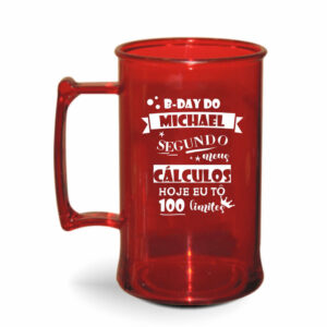 CANECA DE CHOPP DE 300ML DE COR TRANSPARENTE - 10g | 1X0 - 3000 unidades | BAUER0048