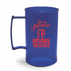 CANECA DE CHOPP DE 450ML DE COR TRANSPARENTE - 10g | 1X0 - 300 unidades | BAUER0057