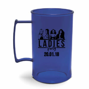 CANECA DE CHOPP DE 450ML DE COR TRANSPARENTE - 10g | 1X0 - 3000 unidades | BAUER0060