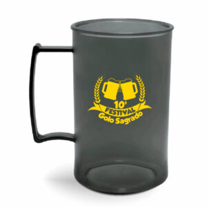 CANECA DE CHOPP DE 450ML DE COR TRANSPARENTE - 10g | 1X0 - 100 unidades | BAUER0068