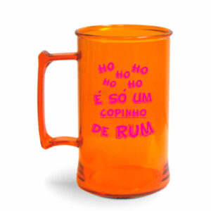 CANECA DE CHOPP DE 450ML DE COR TRANSPARENTE - 10g | 1X0 - 3000 unidades | BAUER0078