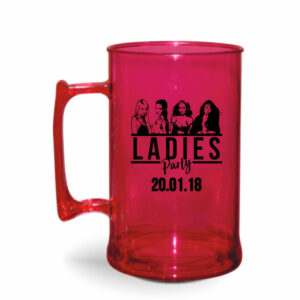 CANECA DE CHOPP DE 450ML DE COR TRANSPARENTE - 10g | 1X0 - 500 unidades | BAUER0082