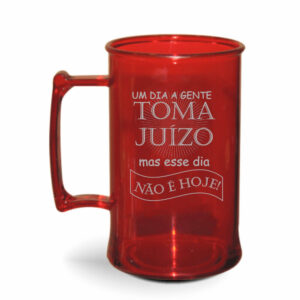 CANECA DE CHOPP DE 450ML DE COR TRANSPARENTE - 10g | 1X0 - 1000 unidades | BAUER0095