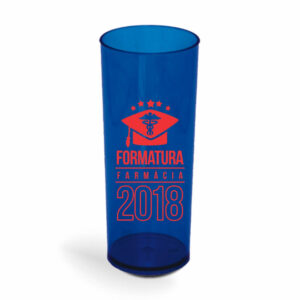 COPO LONG DRINK DE 350ML DE COR TRANSPARENTE - 10g | 1X0 - 100 unidades | BAUER0134