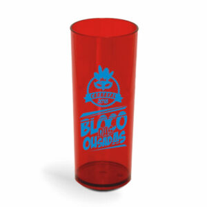 COPO LONG DRINK DE 350ML DE COR TRANSPARENTE - 10g | 1X0 - 300 unidades | BAUER0165