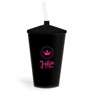 COPO TWISTER DE 600ML DE COR LEITOSA COM CANUDO TRANSPARENTE - 10g | 1X0 - 500 unidades | BAUER0340