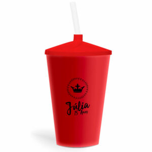 COPO TWISTER DE 600ML DE COR LEITOSA COM CANUDO TRANSPARENTE - 10g | 1X0 - 500 unidades | BAUER0352