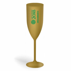 TAÇA DE CHAMPANHE DE 180ML DE COR LEITOSA - 10g | 1X0 - 3000 unidades | BAUER0366