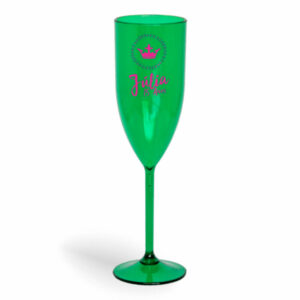 TAÇA DE CHAMPANHE DE 180ML DE COR TRANSPARENTE - 10g | 1X0 - 500 unidades | BAUER0400