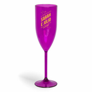 TAÇA DE CHAMPANHE DE 180ML DE COR TRANSPARENTE - 10g | 1X0 - 1000 unidades | BAUER0413