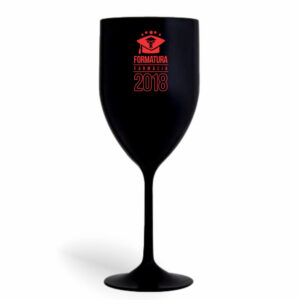 TAÇA DE VINHO DE 330ML DE COR LEITOSA - 10g | 1X0 - 100 unidades | BAUER0416