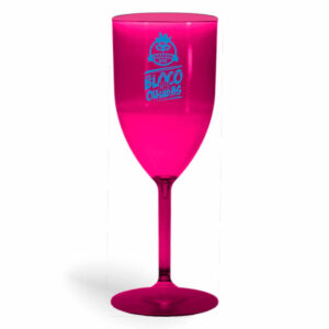 TAÇA DE VINHO DE 330ML DE COR TRANSPARENTE - 10g | 1X0 - 50 unidades | BAUER0445