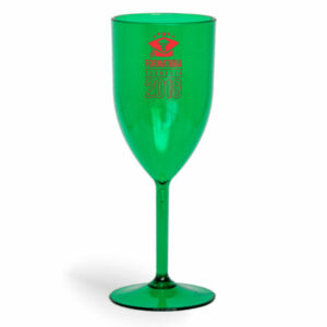 TAÇA DE VINHO DE 330ML DE COR TRANSPARENTE - 10g | 1X0 - 100 unidades | BAUER0452