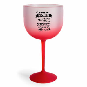 TAÇA DE GIN DE 580ML DE COR DEGRADÊ - 10g | 1X0 - 300 unidades | BAUER0579