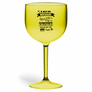 TAÇA DE GIN DE 580ML DE COR TRANSPARENTE - 10g | 1X0 - 300 unidades | BAUER0597