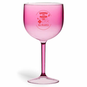 TAÇA DE GIN DE 580ML DE COR TRANSPARENTE - 10g | 1X0 - 100 unidades | BAUER0620