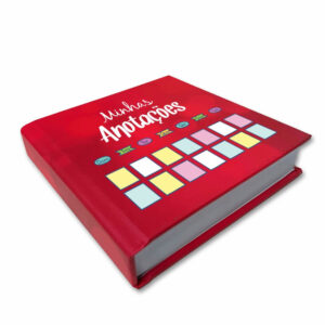 CADERNO BROCHURA COM CAPA DURA - PAPEL PARANÁ - 2MM - 2g | 4X0 - 6 unidades | BLOCD0002