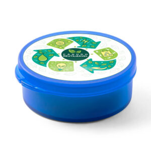 94090-CANUDO REUTILIZÁVEL DOBRÁVEL DE SILICONE E CAIXA EM PP - 10g | 4X0 - 5 unidades | CANSILAZ5