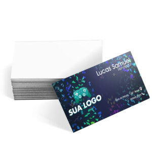 COUCHE LAMINACAO HOLOGRAFICA FRENTE - 250g | 4X0 - 500 unidades | CAREU0077