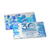 COUCHE LAMINACAO FOSCA HOT STAMPING - CONVITE - 250g | 4X4 - 100 unidades | CB2HS100