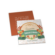 COUCHE LAMINACAO FOSCA HOT STAMPING - CONVITE - 250g | 4X4 - 100 unidades | CBHS100