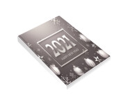 CADERNETA - CAPA BROCHURA E COLA COUCHÊ 250G - MIOLO AP 75G - 250g | 4X0 - 50 unidades | CD2HS50