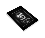 CADERNETA - CAPA BROCHURA E COLA COUCHÊ 300G - MIOLO AP 75G - 300g | 4X0 - 100 unidades | CD3HS100C