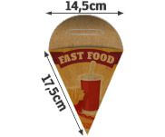 PAPEL KRAFT - 250g | 4X0 - 500 unidades | CDK140