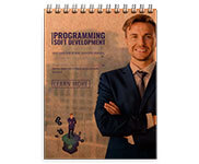 CADERNETA - CAPA MALEÁVEL KRAFT 250G - WIRE O - MIOLO AP 75G - 250g | 4X0 - 50 unidades | CDKR51