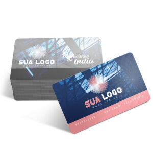 CARTAO FIDELIDADE PLASTICO COMPACTO - 50g | 4X1 - 50 unidades | CF11