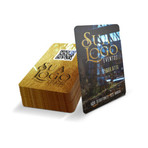 CARTAO FIDELIDADE PLASTICO COMPACTO - 50g | 4X4 - 5 unidades | CF253C