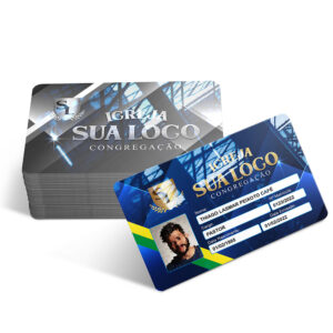 CARTAO FIDELIDADE PLASTICO COMPACTO - 75g | 4X1 - 500 unidades | CF38