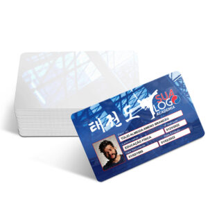 CARTAO FIDELIDADE PLASTICO COMPACTO - 75g | 4X0 - 5 unidades | CF47