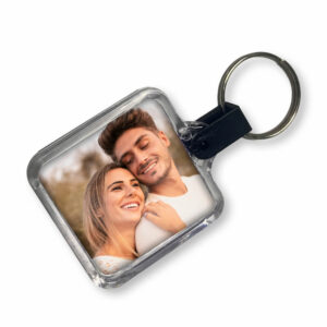 CHAVEIRO DE ACRÍLICO COM FOTO E PRESILHA - 5g | 4X4 - 100 unidades | CHACR0004