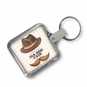CHAVEIRO DE ACRÍLICO COM FOTO E PRESILHA - 5g | 4X4 - 25 unidades | CHACR0009