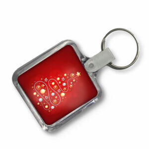 CHAVEIRO DE ACRÍLICO COM FOTO E PRESILHA - 5g | 4X4 - 100 unidades | CHACR0011