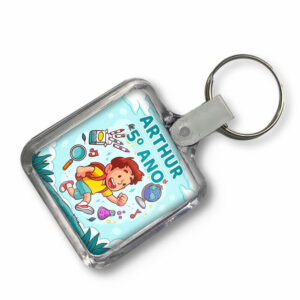 CHAVEIRO DE ACRÍLICO COM FOTO E PRESILHA - 5g | 4X4 - 1000 unidades | CHACR0014