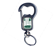 CHAVEIRO METAL RESINADO MOSQUETAO ABRIDOR - 10g | 4X4 - 25 unidades | CHMA25