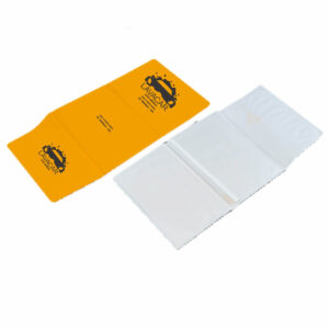 PORTA DOCUMENTO TRIPLO-PVC FLEXÍVEL 0,2MM - FORRO EM PAPELÃO - 2g | 1X0 - 100 unidades | CONDO0014