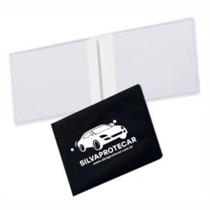 PORTA DOCUMENTO DUPLO- PVC FLEXÍVEL 0,2MM - FORRO EM PAPELÃO - 2g | 1X0 - 200 unidades | CONDO0027