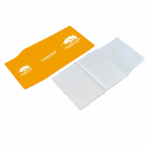 PORTA DOCUMENTO TRIPLO-PVC FLEXÍVEL 0,2MM - FORRO EM PAPELÃO - 2g | 1X0 - 200 unidades | CONDO0036