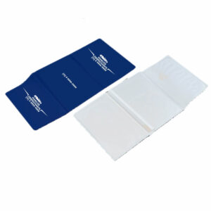 PORTA DOCUMENTO TRIPLO-PVC FLEXÍVEL 0,2MM - FORRO EM PAPELÃO - 2g | 1X0 - 300 unidades | CONDO0059